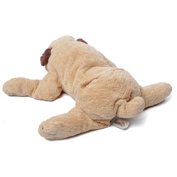 Vintage BESTEVER Bulldog Plush Toy Puppy Stuffed Animal Brown - Picture 8 of 9